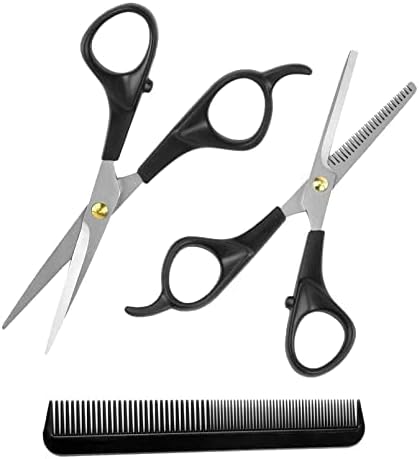 Ножица За Подстригване на Коса, Ножица За Изтъняване на Зъбите, Определени с Гребен за Коса, Професионални Фризьорски