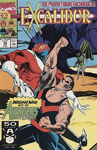 Ескалибур 38 VF; Комиксите на Marvel |Скот Лобделл Отмъстителите Западния бряг