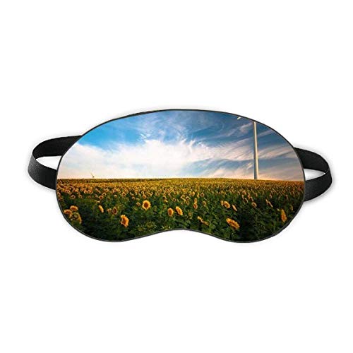 Слънчогледи Облаци в Синьото Небе, Защита За очите По време на Сън Мека Нощна Превръзка На Очите на Сивата чанта