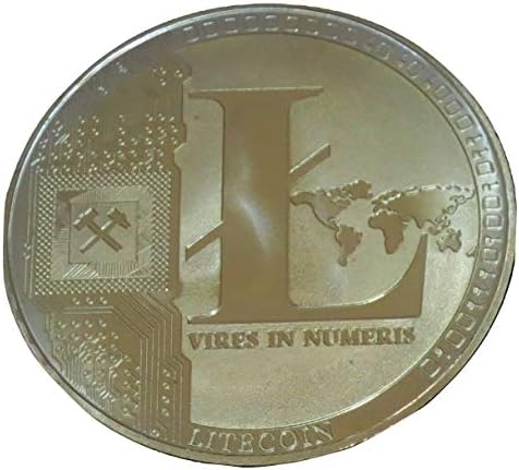 YGS Позлатен Айде Litecoin са подбрани Златна Монета Желязо Миньор One Item Необичаен Цвят и дизайн