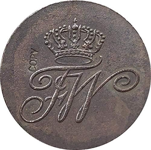 Полша 1810 1 Шилинг Монети Копие COPYSouvenir Новост Монета, Монета За Подарък