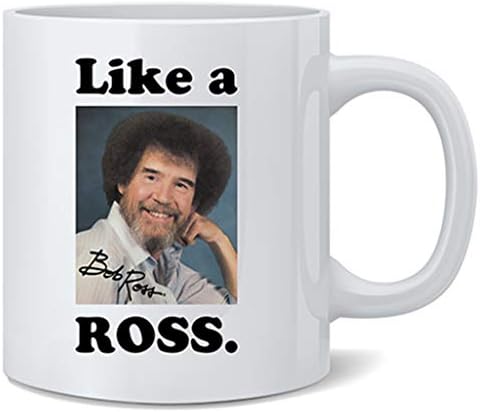 Боб Официално лицензировал Ross Mug Like A Sue Забавни Шеф Мем Стръмен Мотивационен Ретро Ретро Стил Позитивна Енергия