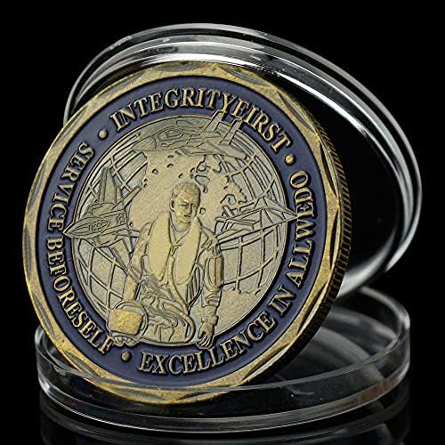 Архангел Спомен Военна Монета ВВС Почтен Монети с Колекционерска стойност Възпоменателна Монета С Медна Покритие