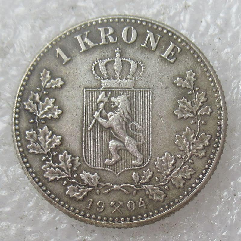Норвегия 1 крон 1877-1904 7 Чуждестранни копия на възпоменателни монети