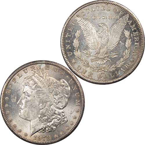 Доларът Морган 1878 cc, необращенный Монетен двор на щата БУ, 90% Сребро Артикул: I1463