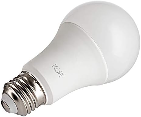 Led крушки KOR - 6 комплекти крушки дневна светлина бял цвят капацитет от 5000 До - Цокъл E26, размер A19, 15 W