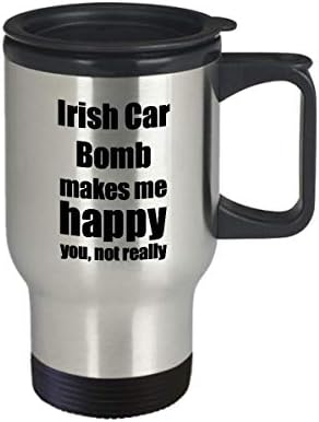 Ирландският Автомобили Бомба, Меню С Коктейли Чаша За Пътуване, Любителски Вентилатор, Забавна Идея За Подарък За