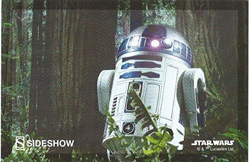Промо картичка междузвездни Войни R2D2 Sideshow с размер 4 x 6 инча
