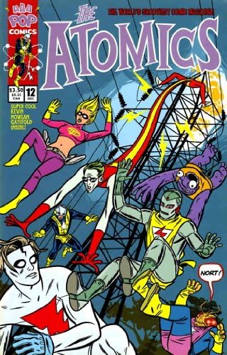 Атомикс, # 12 VF / NM ; Комикси в стил ААА-поп | Майк Олред