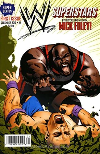 Суперзвезди на WWE (том 1) 1C VF / NM ; Супер гениални комикс