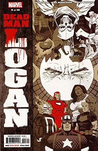 Мертвец Логан #3 VF / NM; Комиксите на Marvel | Wolverine