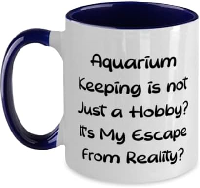 Съдържанието на аквариума - това не е просто Хоби. Това Е Моето Спасение. Оцветен Чаша с 11 грама, Чаша за съхранение