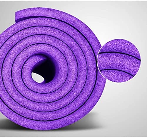n/a Универсален Много дебел противоскользящий постелката за йога с висока плътност, с каишка за носене (Цвят: D,