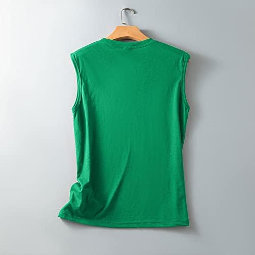 Женска тениска с изображение на Смешно Зайчета, Блузи без ръкав, с кръгло деколте и Принтом, Ежедневни Летни Тениски, Топ