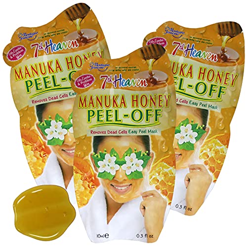 7th Heaven Manuka Honey Mask е Лесна отшелушивающая маска с мед Мед, жасмин и алое Вера, помага за премахване на