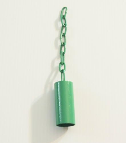 Тръба/ защитен Камбанка С Подходяща Веригата За детски играчки-Птици, Средно-Зелен Цвят