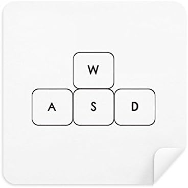 Символ на клавиатурата ASWD кърпичка За Почистване на Очила за Пречистване на Екрана на Телефона Замшевая Плат 2