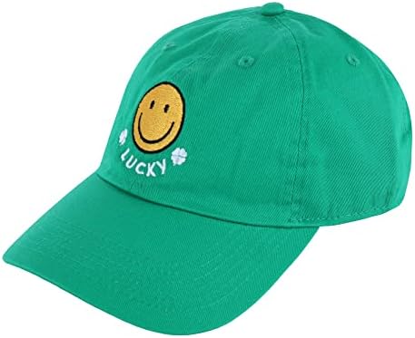 Бейзболна шапка на ТМО® St. Patty's Smiley Лъки с смайликом