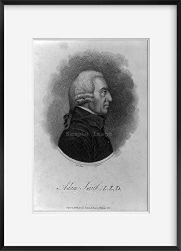 Фотография: Портрет на Адам Смит, главата и раменете са обърнати надясно. Портрет на Адам Смит, глава и рамене,