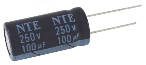 Алуминиеви електролитни кондензатори NTE Electronics VHT3.3M63 серия VHT, Бразда се заключи, Максимална температура
