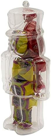 Лешникотрошачката Войник Коледен Пластмасов Контейнер за Украса на Сладкиши Изделия - Опаковки от 100