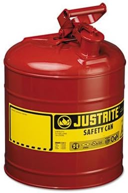 Justrite 7150100 Предохранительная на банката тип I с дръжка за стартиране на запалителни вещества, Външен диаметър