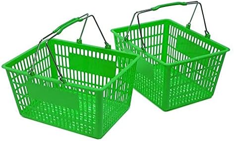 Нов Набор от кошници за пазаруване Комплект от 2 Зелени