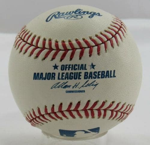Ерик Клин Подписа Автограф Rawlings Baseball B90 - Бейзболни Топки С Автографи