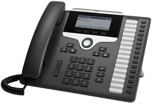 Ip телефон Cisco 7861 - Кабел - за Монтаж на стена - Само на 16 линии - Voip - идентификация на обаждащия се - Високоговорител