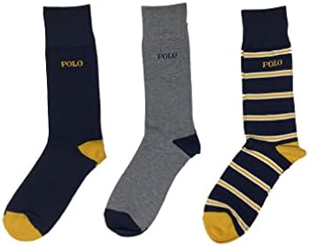 Мъжки чорапи Polo Ralph Lauren в рубчик, 3 опаковки