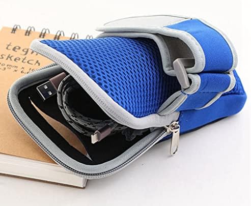 Спортна чанта за мобилен телефон WERFDS, чанта за джогинг, чанта за мъже и жени, чанта за мобилен телефон на открито, чанта за китката сензорен екран (Цвят: бял-Динозавъ?