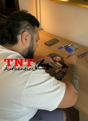Бронсън Рийд е Подписал и Написа Шампион на Северна Америка WWE NXT 8x10 Снимка 1 - Снимки рестлинга с автограф