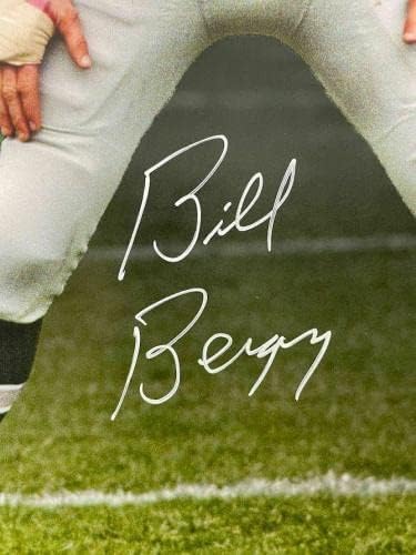 Бил Берджи подписа снимка на Philadelphia Eagles 16x20 с автограф от JSA QQ04369 - Снимки NFL с автограф