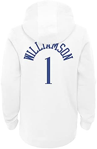 Връхни дрехи NBA Boys Youth (8-20) Zion Williamson New Orleans Pelicans, Накинутая Върху руното качулки