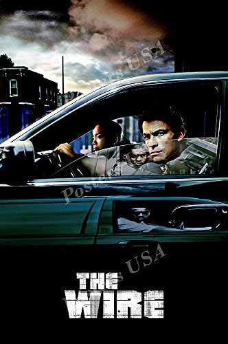 Плакати на сериала The Wire, САЩ, Гланцово покритие на плаката - TVS415 (24 x 36 (61 cm x 91,5 см))
