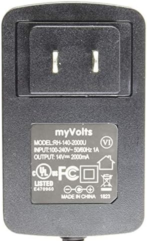 Захранващ Адаптер MyVolts 14V, съвместим с блок захранване Bosch 2609005139 Part /Уплътнител за него - штепсельная
