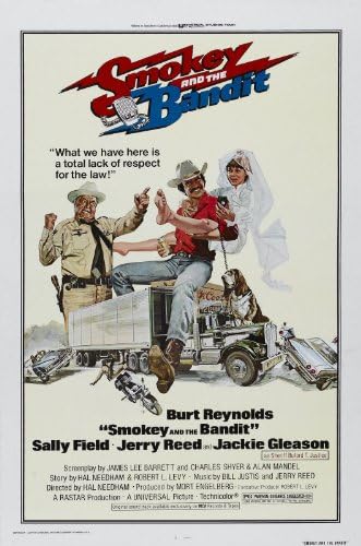 Смоуки и бандит (1977) Плакат на филма 24 x 36 Сертифициран разпечатки с холограмен последователна номерация за