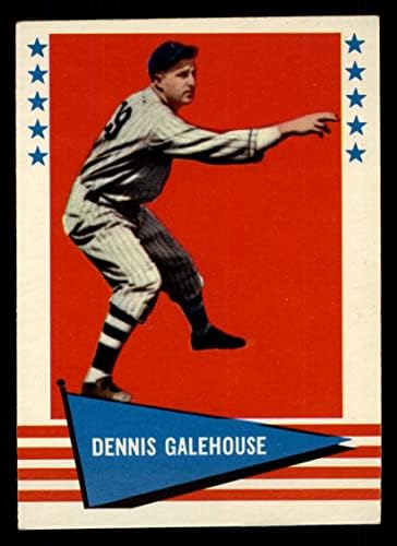 1961 Fleur 107 Денис Гейлхаус Кливланд Индианс (Бейзболна картичка) EX/MT Indians
