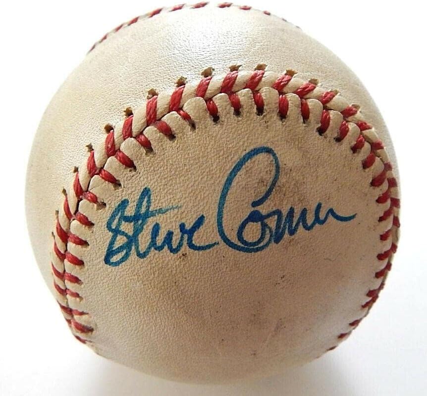 Стив Comer Подписа Бейзболен Автограф - Бейзболни топки с Автографи
