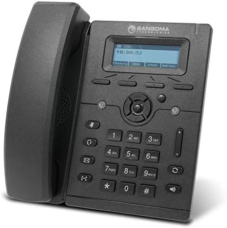 VoIP-телефон Sangoma s206 с POE (или ac адаптер, продава се отделно)