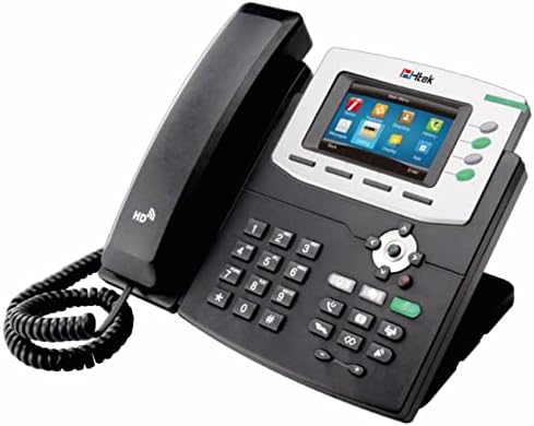 Цветна IP-VoIP-телефон HTek 840P UC840P