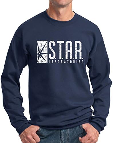 Hoody Star Labs - Яка-Часова Star Laboratories Crewneck - Ретро принт