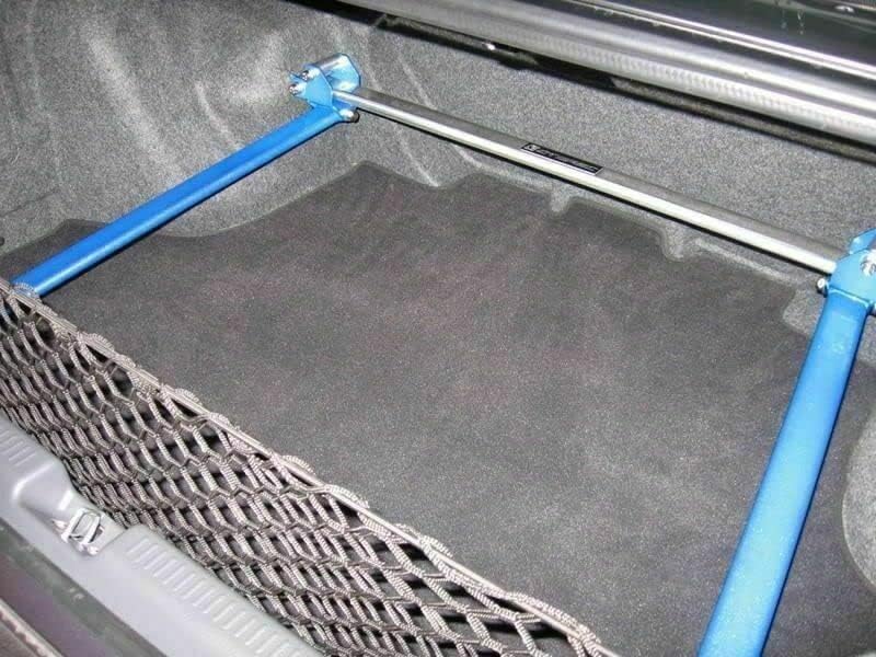 Транспортна мрежа за багажника на автомобила - Изработени специално за Mitsubishi Lancer Evolution 2003-2015 - Органайзер