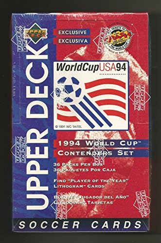 Кутия за търговия с карти на Претендентите за световното първенство по футбол през 1994 г., с горната Палуба