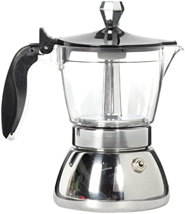Tea Hemoton Кафемашина С Капкомер за наливания кафе Видим кана за Кафе и За Ръчно Приготвяне на Потребителска кана
