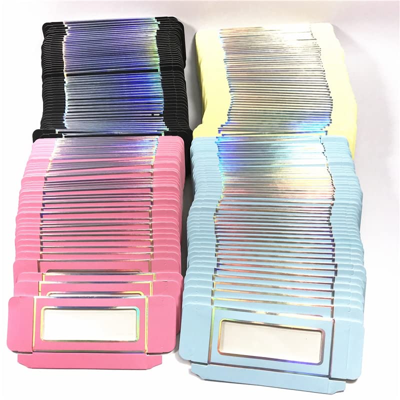 Хартиена кутия за опаковане на миглите Кутии за мигли Опаковане лента за мигли Празен калъф (Цвят: 21, Размер: 20