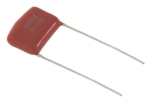 Кондензатор полиестер неполяризованной фолио серия МИР NTE Electronics MLR123K100, Бразда се заключи, Неиндуктивный,