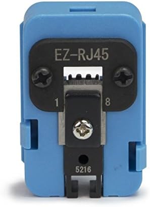 Platinum Tools EZ-RJ-45 матрица за EXO Обжимная рамка Мида Кутия за аксесоари (100072C), син