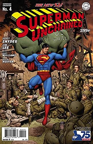 Освободен Супермен 4D VF / NM ; Комиксите DC | Нов вариант на 52-1: 75 от Дейл Иглшэма