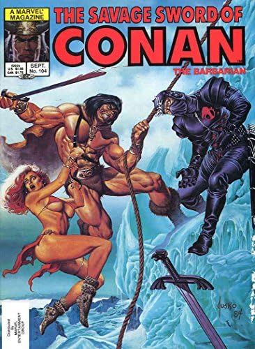Свиреп меч на Конан 104 СПОРАЗУМЕНИЯ; Комиксите на Marvel | Джо Юско